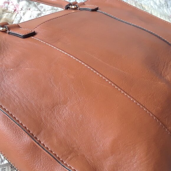 Rebecca Minkoff Large Leather MAB Shoulder Tote Work Bag - Picture 16 of 16